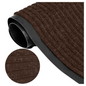 Alternative view of Wycieraczka pod drzwi 80x120 cm YOLANDA brązowa