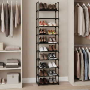 Alternative view of Regał na buty ARON 10 poziomów szafka półka modułowa duża