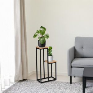 Alternative view of Kwietnik stojący czarny HAZEL CRAFT