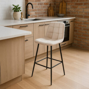 Alternative view of Hoker barowy Hamilton beżowy Velvet