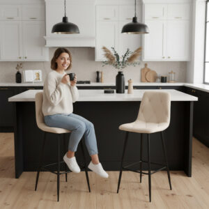 Alternative view of Hoker barowy KINGSTON beżowy Velvet