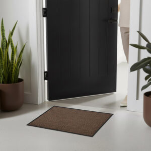Alternative view of Wycieraczka do butów wejściowa pod drzwi 40x60 cm Neila brązowa