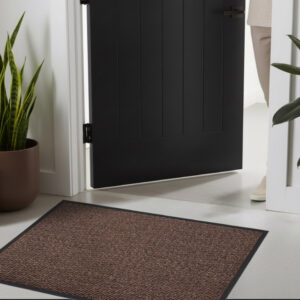 Alternative view of Wycieraczka do butów wejściowa pod drzwi 80x120 cm WANDA brązowa