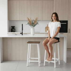 Alternative view of Hoker Kent biały skandynawski postarzany dąb