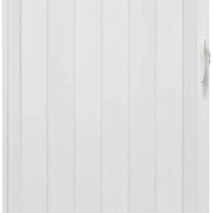 Drzwi harmonijkowe 001P BIAŁY MAT - 90 cm