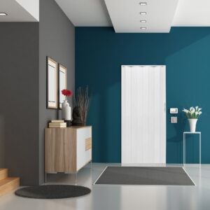 Alternative view of Drzwi harmonijkowe 001P BIAŁY MAT - 90 cm