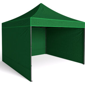 Alternative view of Pawilon handlowy ekspresowy 3x3 m zielony