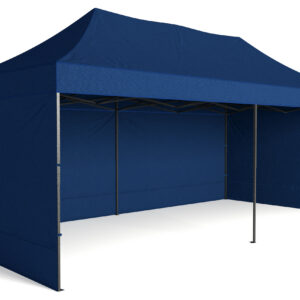 Alternative view of Pawilon handlowy ekspresowy - 3x6 m - niebieski