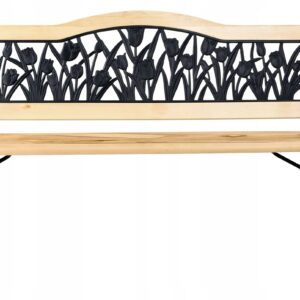 Alternative view of Ławka ogrodowa żeliwna TULIPAN