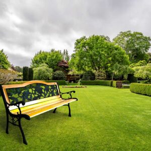 Alternative view of Ławka ogrodowa żeliwna RÓŻA