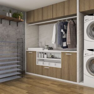 Alternative view of Półka na buty Mela - 50 par - szara