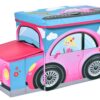 Pojemnik na zabawki Samochód różowy