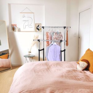 Alternative view of Wieszak stojący na kółkach Otto Bis - podwójny