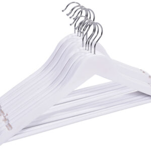 Alternative view of Wieszak drewniany RONDO komplet 5 szt biały