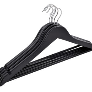 Alternative view of Wieszak drewniany RONDO komplet 5 szt czarny