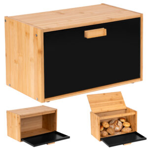 Chlebak pojemnik na pieczywo bambusowy CHARLES