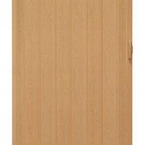 Drzwi harmonijkowe 004-100-02 jasny dąb 100 cm