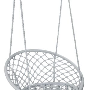 Fotel wiszący Bocianie gniazdo TOGO szary