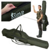 Pokrowiec na wędki 140 cm Gold Fisher 3 komory