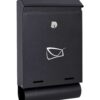 Skrzynka pocztowa na listy Hadvar czarna