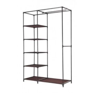 Alternative view of Szafa tekstylna Kaja Vitto - brąz