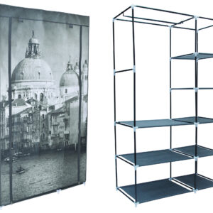 Szafa tekstylna z nadrukiem Venice