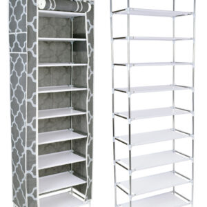 Szafka tekstylna na buty LEA marokańska koniczyna