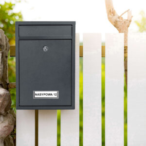 Alternative view of Skrzynka pocztowa na listy Gustav antracyt