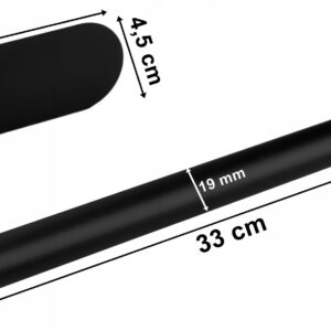 Alternative view of Uchwyt na ręczniki Pargo czarny loft