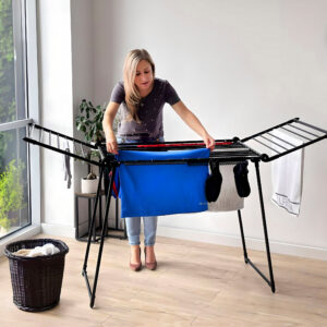 Alternative view of Suszarka na pranie teleskopowa ADAJA czarna