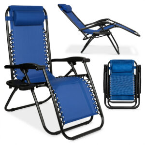 Leżak ogrodowy Orion Zero Gravity niebieski