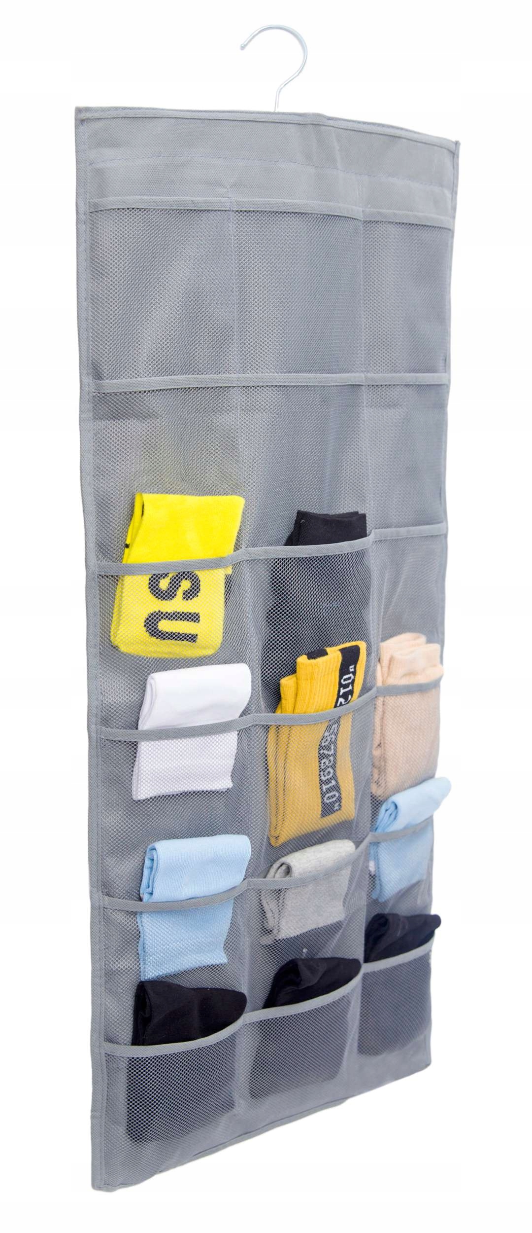 Organizer wiszący VITTO 30 kieszeni szary - obrazek 2