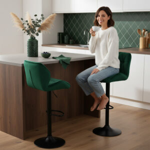 Alternative view of Hoker barowy Grappo Black ciemnozielony Velvet