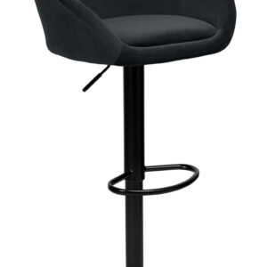 Hoker barowy Paterson czarny Velvet