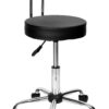 Taboret fryzjerski kosmetyczny Gamma czarny
