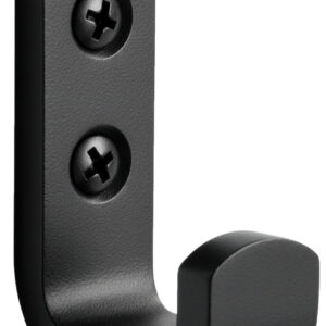 Alternative view of Zestaw 5 wieszaków ze stali ABRIS czarny