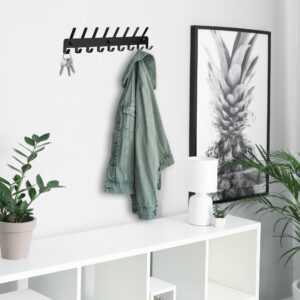 Alternative view of Wieszak ścienny na płaszcze Sytten czarny mat