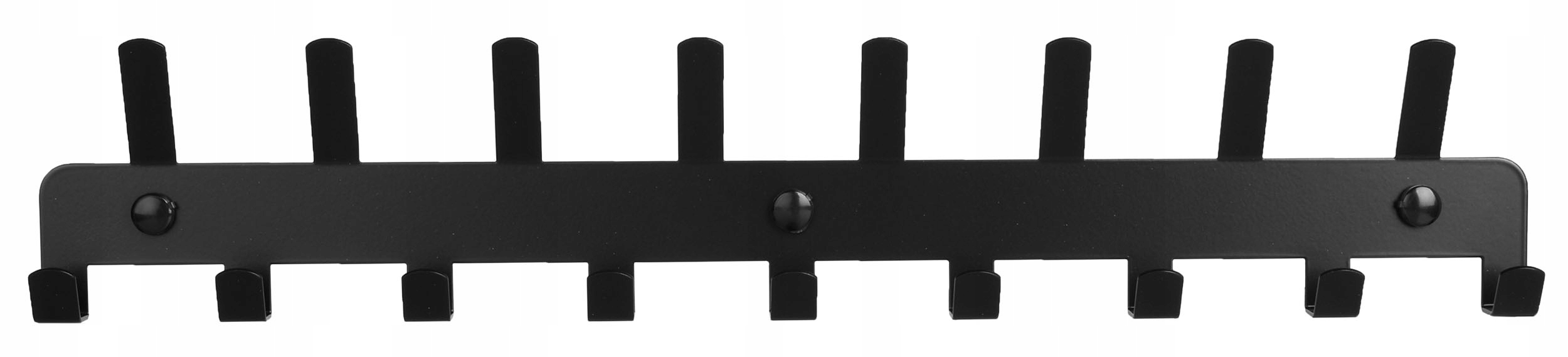 Wieszak ścienny na płaszcze Sytten czarny mat - obrazek 3