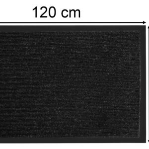 Alternative view of Wycieraczka do butów wejściowa pod drzwi 80x120 cm Yolanda czarna