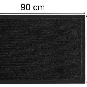 Alternative view of Wycieraczka do butów wejściowa pod drzwi 60x90 cm Susana czarna