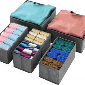 Zestaw 6 organizerów do szuflad BRUCE