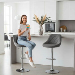 Alternative view of Hoker barowy Cydro chromowane grafitowe Velvet