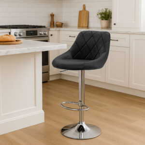 Alternative view of Hoker barowy Cydro chromowane czarne Velvet