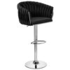 Hoker barowy Cofton Chrom czarny Velvet