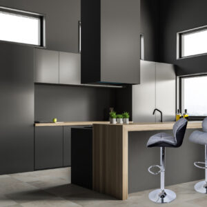 Alternative view of Hoker barowy ROSSI szaroczarny