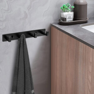 Alternative view of Wieszak na ręczniki loftowy Tessera czarny