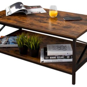 Alternative view of Stolik kawowy ława loft do salonu Herning