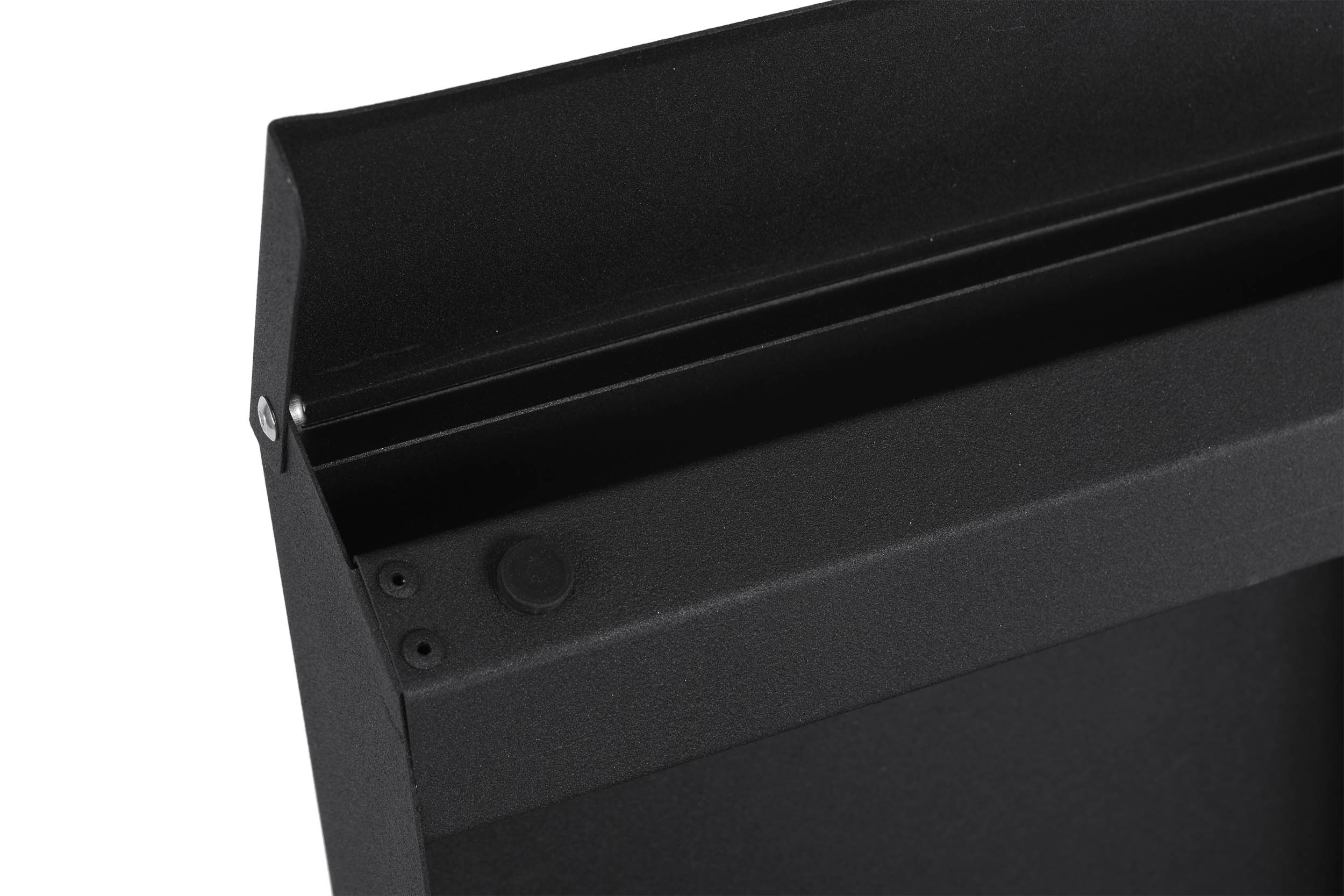 Skrzynka pocztowa na listy Odvin czarna z napisami - obrazek 8