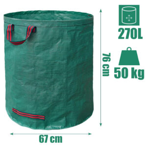 Alternative view of Worek ogrodowy FORKIS duży mocny 270L