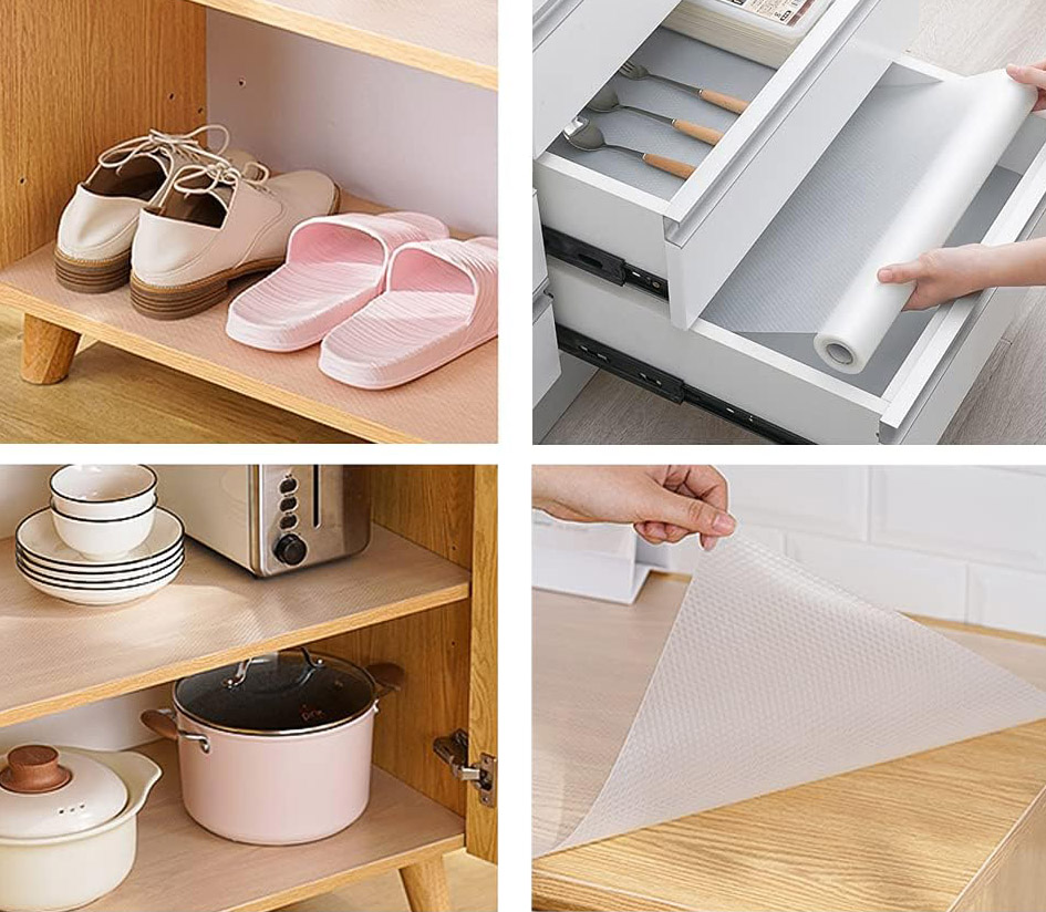 Mata antypoślizgowa do szuflad BARGO 48 x 300 cm biała - obrazek 2